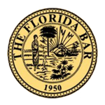 The Florida Bar Association Logo on a transparent background